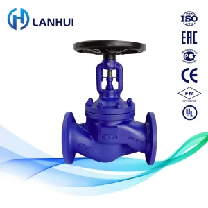 LF2 304 316 Stainless Steel Manual Stop Globe Valve 200LB 1 2” Normal Temperature Flanged Industrial Control Shutoff Water Oil