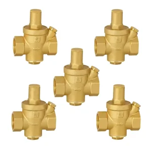 LISHUI 1 2″ 2″ Manual Forged Brass Pressure Reducing Valve BSP Female Thread for Water General Application OEM Customization