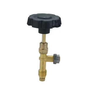 LPG Gas Cylinder Safety Needle Valve Brass Manual Control Commercial Kitchen Cooker Burner Stove Valve