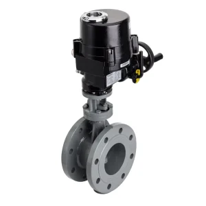 LQ1-10 Motorized Actuator for DN100 2 Inch Cast Steel Ventilated Flange Butterfly Valve