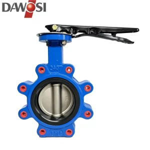 LT Type Ductile Iron Body Manual Handle Butterfly Valve EPDM Seal Factory