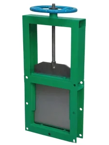 LZD Manual Screw Gate Valve for Bulk Material Storage and Conveying Systems