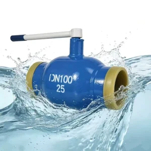 Langqiao Manual Lever Operated Welded Ball Valve (Q61F 16) Cast Steel 2 Connection 1 2 Port PTFE Sealing Acid High Water OEM Gas