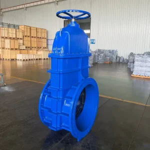 Large Caliber Ductile Iron Flange Connection Manual Hard Seal Gate Valve for Water 2 Inch PN10 PN16 Low Temperature