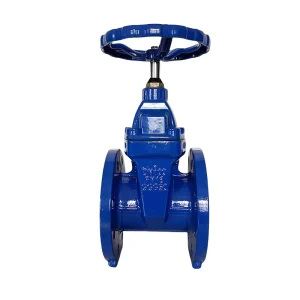 Large Diameter German Standard Concealed Stem Flanged Gate Valve