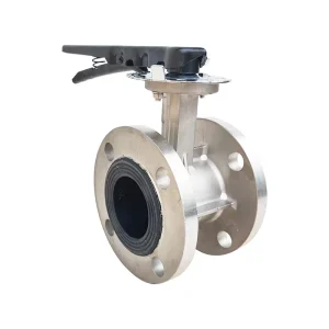 Large Diameter Stainless Steel Butterfly Valve with Bi directional Sealing Special for Drainage System