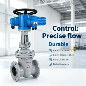 Large Size Selection DN50 DN600 ODM Supported Stable Performance 1 Year Warranty Water Industrial Electric Gate Valves