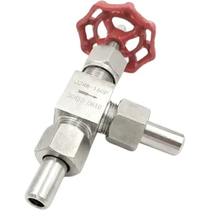 Leak-Proof External Thread 90-Degree Angle Needle Valve for Water, Steam, Liquefied Petroleum Gas, and Acid
