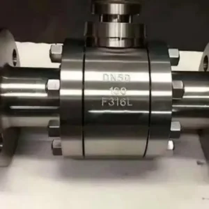 Lean Duplex 2304 Ball Valve 150LB Flanged Corrosion Resistant Water Treatment