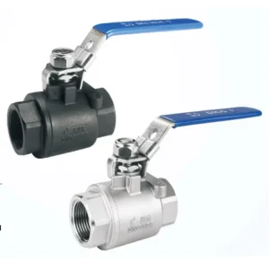 Lever Operated (Lockable) Stainless Steel Thread 2 PCS 2 Pieces Ball Valve