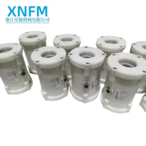 Lightweight POM Pneumatic Control Body Pinch Valve VMP Natural Rubber Sleeve for Gentle Handling DN10-DN50 Port Size