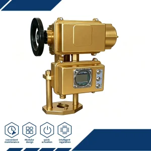 Linear Travel Electric Actuator Ip67 Waterproof With Manual Operation for Industrial Pipeline Regulating Valve Control