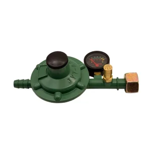 Liquefied Gas Pressure Reducing Valve 0.6 with Gauge Explosion-Proof Safety Valve Household Gas Regulator