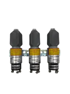 Liugong 922D 3864274 24V Fuel Shut Off Solenoid for Valve for Cummins Engine Stop 1700 2536 1751 24E7U1B1S Excavator Attachment