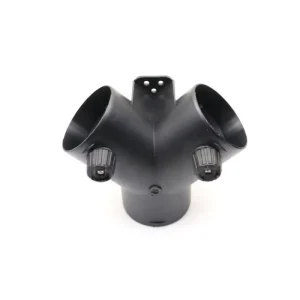 Liyang Y shaped Three way Valve 60 60 60 75 75 75 90 90 90mm Outdoor RV Parking Heater Plastic Parts Factory Direct MOQ 10pcs