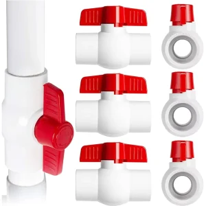 Liziyou PVC Ball Valve Shut-Off Socket for Swimming Pool Water Supply Manual Operation EPDM Sealing 3-Year Warranty OEM ODM