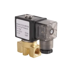 Long Closed Control Pipeline Solenoid Valve Copper Core Coil Solenoid Valve