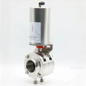Low Dead Volume Sanitary Diaphragm Valve Clamp Type for Ultrapure Water Pipeline Regular CIP Cleaning Gas Pressure Regulator