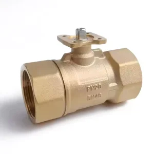 Low High Temperature General 2 Way DN40 Brass Ball Valve for Sale