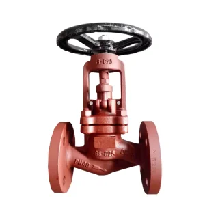 Low Pressure Cast Iron Industrial Stop Valve DN100