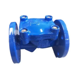 Low Pressure Pn16 Non Return Check Valve Ggg50 Rubber Flap Flexible Dn65 check valve
