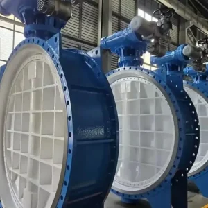 Low Temp Stainless Butterfly Valve 316 Class 150 Wafer 46℃ Ethylene Plant Flanged End
