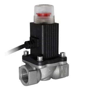 Low Temperature Normally Open 2 Inch Brass Female Thread LPG Gas Emergency Shut Off Solenoid Valve