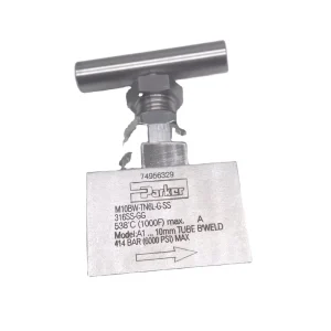 M10BW-TN6L-G-SS TN Series Needle Valve 6000 Psig Outlet Pressure Pneumatic Parts