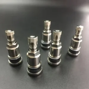 MS525AL Snap in Valve Stem for Passenger Cars and Trucks Tubeless Tire Brass Valve Stem Auto Parts