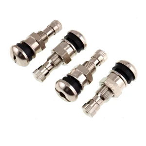 MS525S Metal Tubeless Tyre Valves MS525L Car Tire Valve Stem 11.3mm Straight 42mm TR525 Clamp in Valves