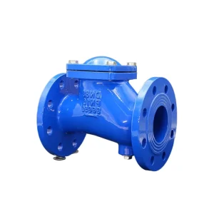 Made China Factory High end Customizable Ductile Iron Ball Check Valve for Water Manual Operation Safety Design High Resistance