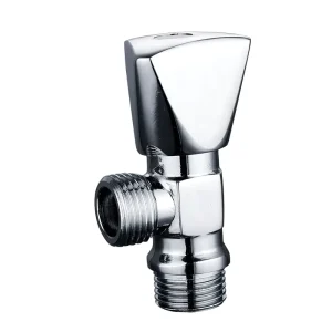 Made in China Chrome Good Quality Brass Angle Ball Valves