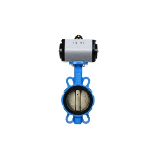 Magnetic Pump Actuator PVC Pneumatic Actuated Butterfly Valve DN50-200 Port Size for Water Control