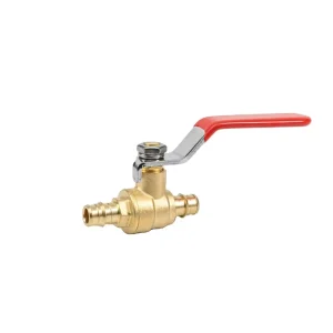 Male Copper Aluminum Plumbing Materials High Temperature 1/2″F1960 Pex X 1/2″F1960 Pex 3 Way Ball Valves OEM Support