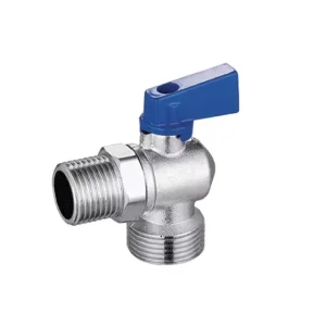 Male Thread Butterfly Handles Brass 90 Degree Ball Angle Valve