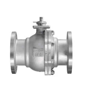 Manual 150LB Medium Pressure 6 Inch SS304 Stainless Steel API6D Ball Valve