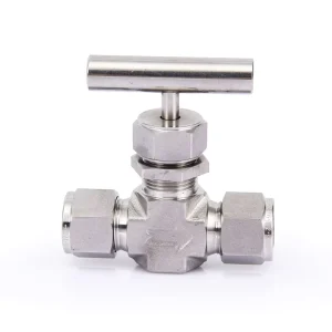 Manual 2-Way Needle Valve for Gas High and Low Temperature 3000-10000 psi