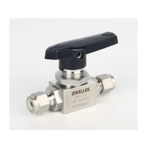 Manual 2-Way Straight Ball Valve High-Temperature SS316 904L Hastelloy C276