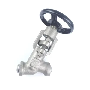 Manual A105 High Pressure Class 4500LB Needle Gas Y Type Process Stop Valve for High Temperature Media