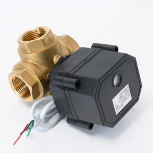 Manual AC 230V IP67 OEM Compact Brass Ball Valve with ISO NSF CE ATEX Certification Light Weight Fail Safe 1 2″ 4″ Port Size