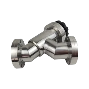Manual Angle High Vacuum Damper Valve KF16-50 Gas Stainless Steel ODM OEM Customized Support