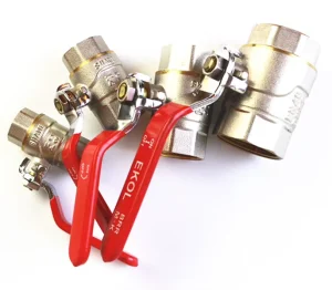 Manual Brass Ball Valves with Steel Stem 3 Year Warranty for Water OEM NPT Connection 3 4 Port Size 200 psi Operating Pressure