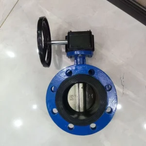 Manual Butterfly Valve Flanged End High Performance for Industrial Systems