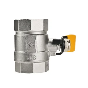 Manual Control ISO9001 Approved Stainless Steel Body Ball Valve for Water Pipelines 2 Pieces Set with OEM Support