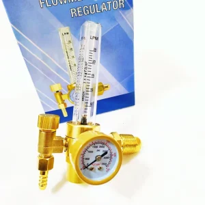 Manual Copper Safety Relief and Pressure Reducing Valve CGA580/W21.8 Ports for Industrial Argon Systems