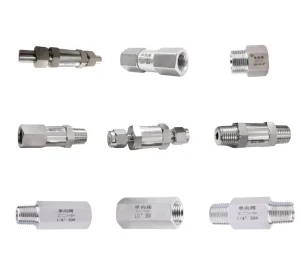 Manual Detection of Ordinary Temperature Check Valve Made of Stainless Steel 304