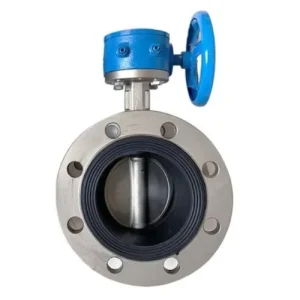 Manual Double Flanged Butterfly Valve with Stainless Steel Body Disc DN300 12INCH PN10 16 150LB