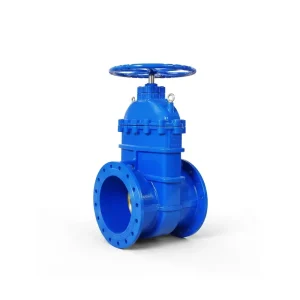 Manual Ductile Iron Buried Type Waterproof Flange Soft Seal Non rising Stem Gate Valve for Urban Pipe Network