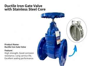Manual Ductile Iron Gate Valve Z45W-16Q SS304 Stainless Steel Seat Metal to Metal Hard Seal NRS Gate Valve Factory Direct