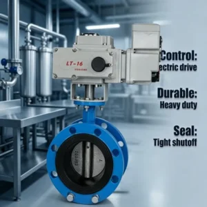 Manual Flange Connection Triple Eccentric Worm Gear Driven Carbon Steel Butterfly Valve DN50-2000 -29~425C